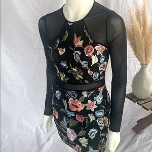 Long sleeve bodycon dress